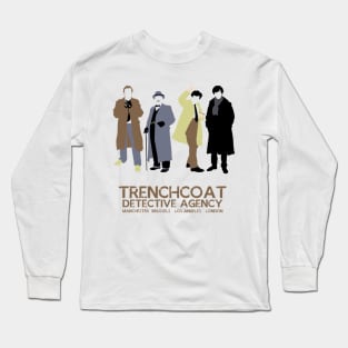 Trenchcoat Detective Agency Long Sleeve T-Shirt